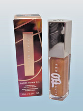 FENTY BEAUTY GLOSS BOMB OIL LUMINIZING LIP OIL N'GLOSS FROSTED BUNZ 0.3 OZ BOXED