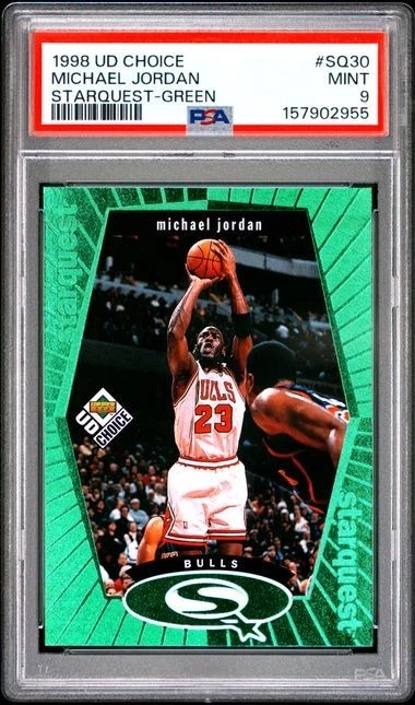 Michael Jordan 9 Graded Basketball Sports Trading Cards