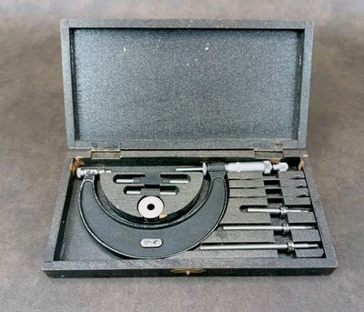 Moore & Wright No.941 Imperial Außenmessschraube 0-4''
