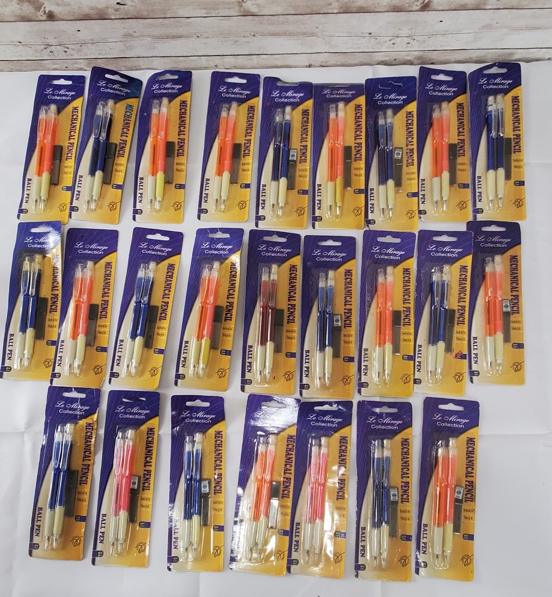 Lot 25 Mechanical Lead Ball Point Pen Combos Pencils are great Pens Dried  Up
