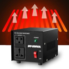 Voltage Converter 500 Watt Voltage Transformer 110V to 220V/220V to 110V Up Down