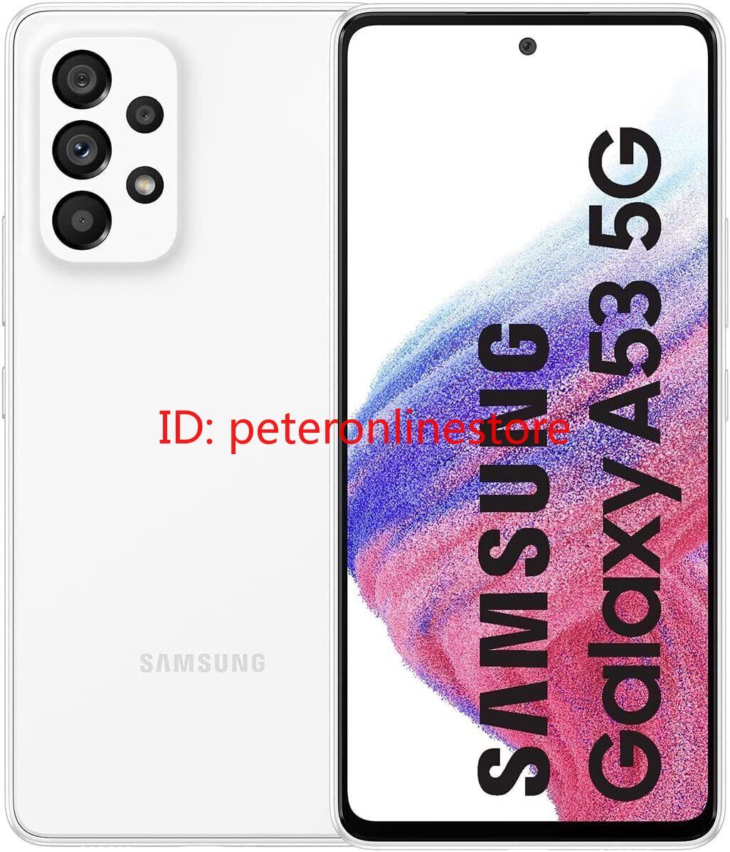 Unlocked Samsung Galaxy A53 5G SM-A536U 128GB+6GB 64MP New Sealed