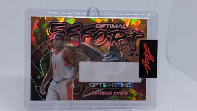 Darius Days 2023 The National Leaf 1/1 Unsigned Proof Optichrome