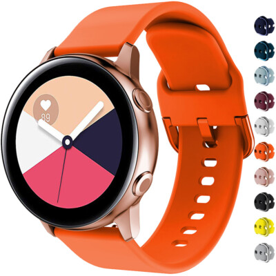 Silikon Armband für Samsung Galaxy Smart Watch FE 7 6 5 4 Pro Classic 40/44/45mm