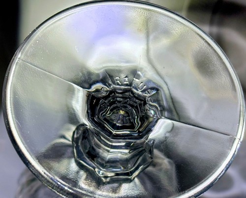 Set of (8) Libbey Duratuff Gibraltar Clear Glass Stemware Water Wine Goblets 7" - Picture 6 of 8