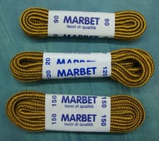 STRINGHE IN COTONE LACCI DA SCARPE GIALLO MARRONE TIMBERLAND  90 - 120 - 150 cm