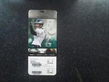 PHILADELPHIA EAGLES VS JACKSONVILLE JAGUARS 2009 LAMINATED NFL SUITE TICKET