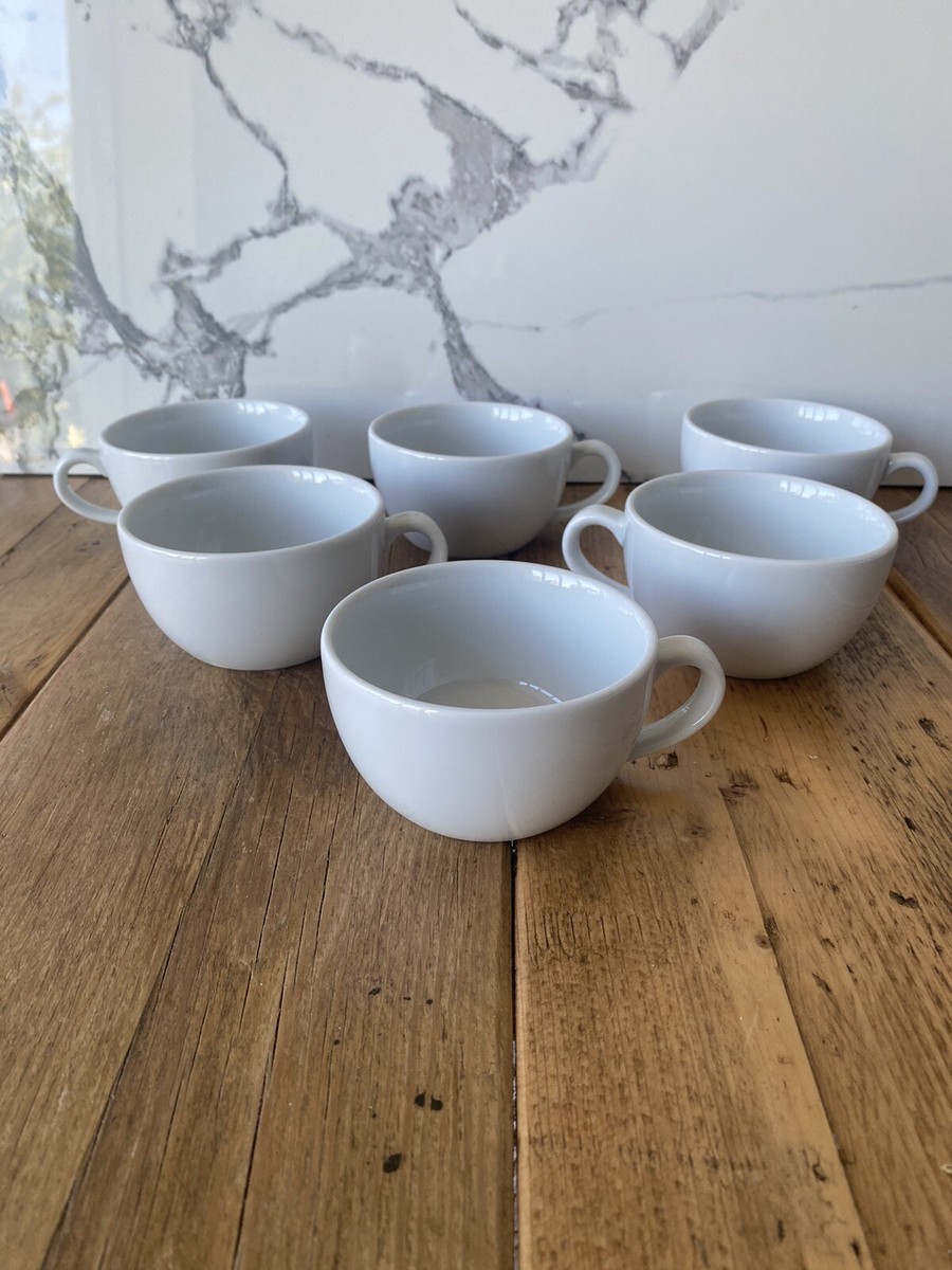 Cappuccino Flat White Vitrified China Coffee Cup 9oz 25cl