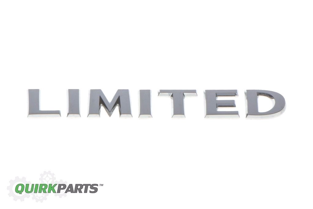 Emblema de liftgate para Jeep Grand Cherokee Limited 2015-2022 (N/P OEM)