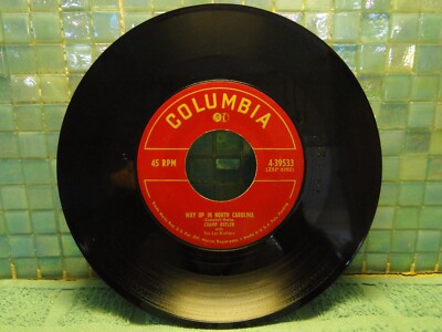 Champ Butler Way Up In North Carolina Down Yonder 7'' Single -EXTRA 45s SHIP FREE
