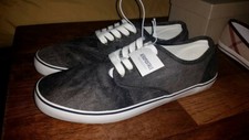 NWT Aeropostale Tie Dye Skate Shoes Sneakers Men size 10 Tie-Dye Black Grey