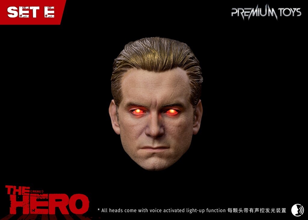 1/6 Scale Homelander Head Sculpt For 12" Action Figures – Antony Starr, The Boys – Unbranded Resin