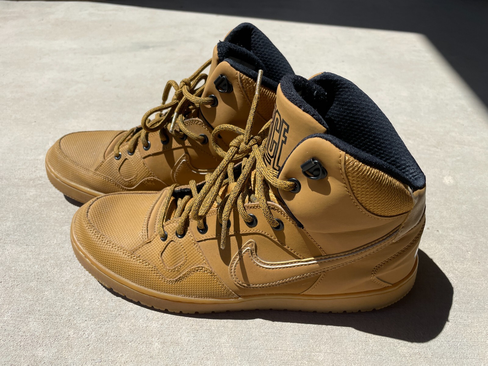 Nike Son of Force Mid Winter Wheat Size 