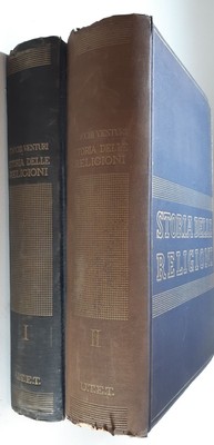Pietro Tacchi Venturi Religionsgeschichte zwei Bände 1934-1936 UTET