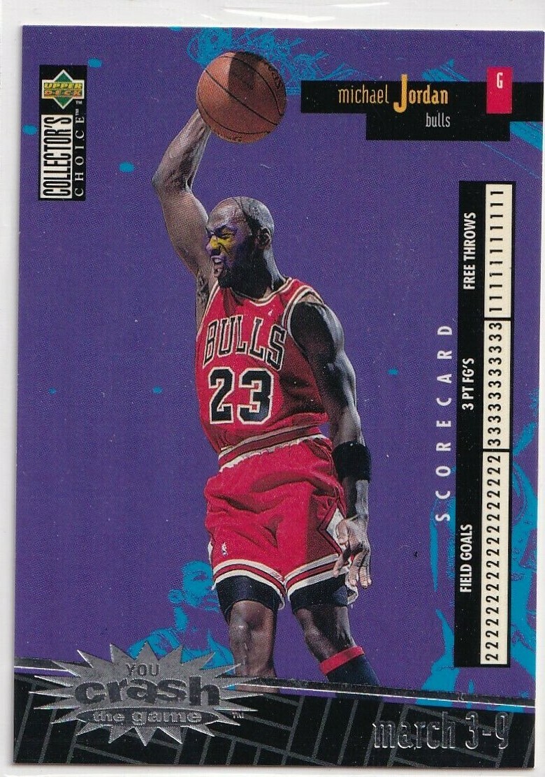 1996-97 Collector's Choice Crash the Game Scoring 2 #C30 Michael