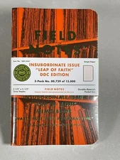 Field Notes Memo Books Insubordinate Edition Leap of Faith DDC-054 - NEW Sealed