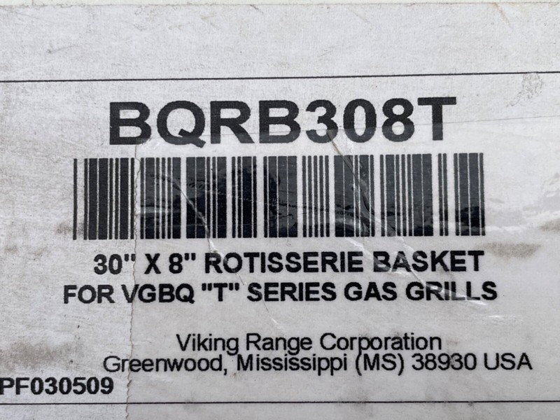 Viking rotisserie basket