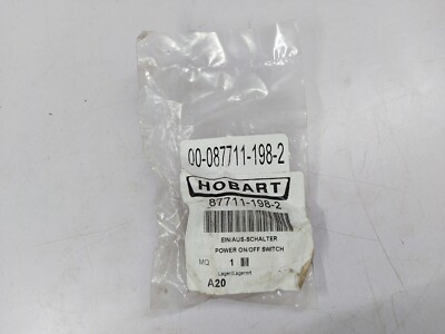 HOBART 00-087711-198-2 Power On/Off Switch Ein/Aus-Schalter