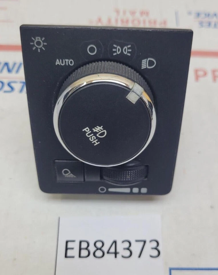 OEM 2009-2012 Dodge RAM 1500 Headlight Switch Control P04602918 Head Light Knob - Image 2 of 4