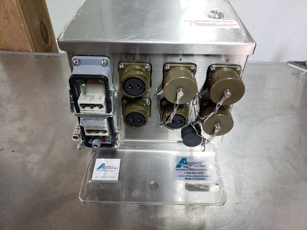 i*o様 ジャンクションBOX ALLIANCE CORP AC-JBOX03-DC-68 8 AWG DC POWER JUNCTION BOX NNB | eBay