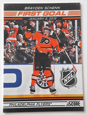 2012-13 Score First Goal #FG16 Brayden Schenn Philadelphia Flyers