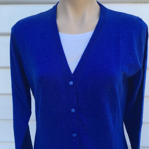 Women's Cashmere Sweater Royal Blue 
