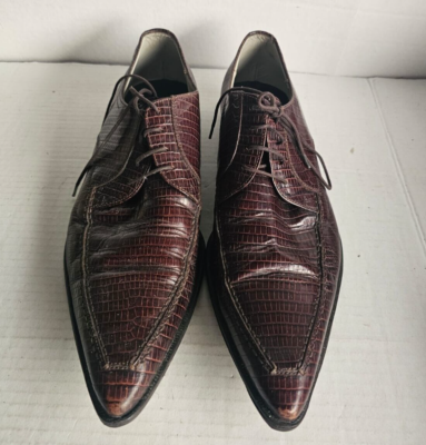 Unique Cesare Paciotti Men’s Brown distressed leather oxford dress shoes 11 US Oxford Dress Shoes Cesare Paciotti Brown for Men for sale | eBay main image 4