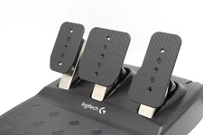 Pro Carbon Pedal Faces for Logitech G923 G29 G920 G27 G25 Genuine Carbon Fibre