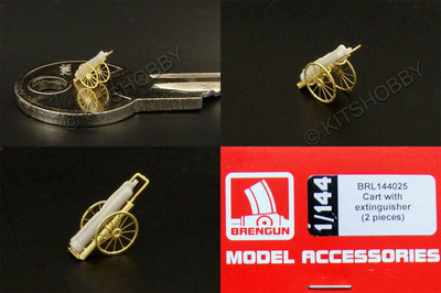 Brengun Models 1/144 Cart with extinguisher (2 pieces)