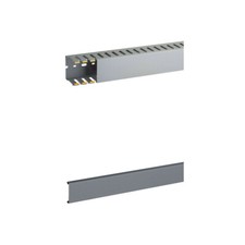 Cable Duct for Wiring 60x60 mm - Slot 8 mm + Cover