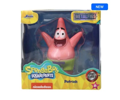 JADA TOYS 2.5'' METALFIGS NICKELODEON SPONGEBOB SQUAREPANTS PATRICK STAR!