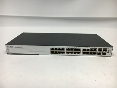 DGS-3100-24 Managed 24-Port Gigabit Stackable Layer 2 Switch 
