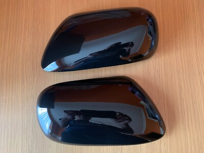 GLANZ SCHWARZ TÜR FLÜGEL SPIEGEL ABDECKUNGEN PASSEND FÜR JAGUAR XJ XJ6 X300 X308 XK XK8 XKR X100