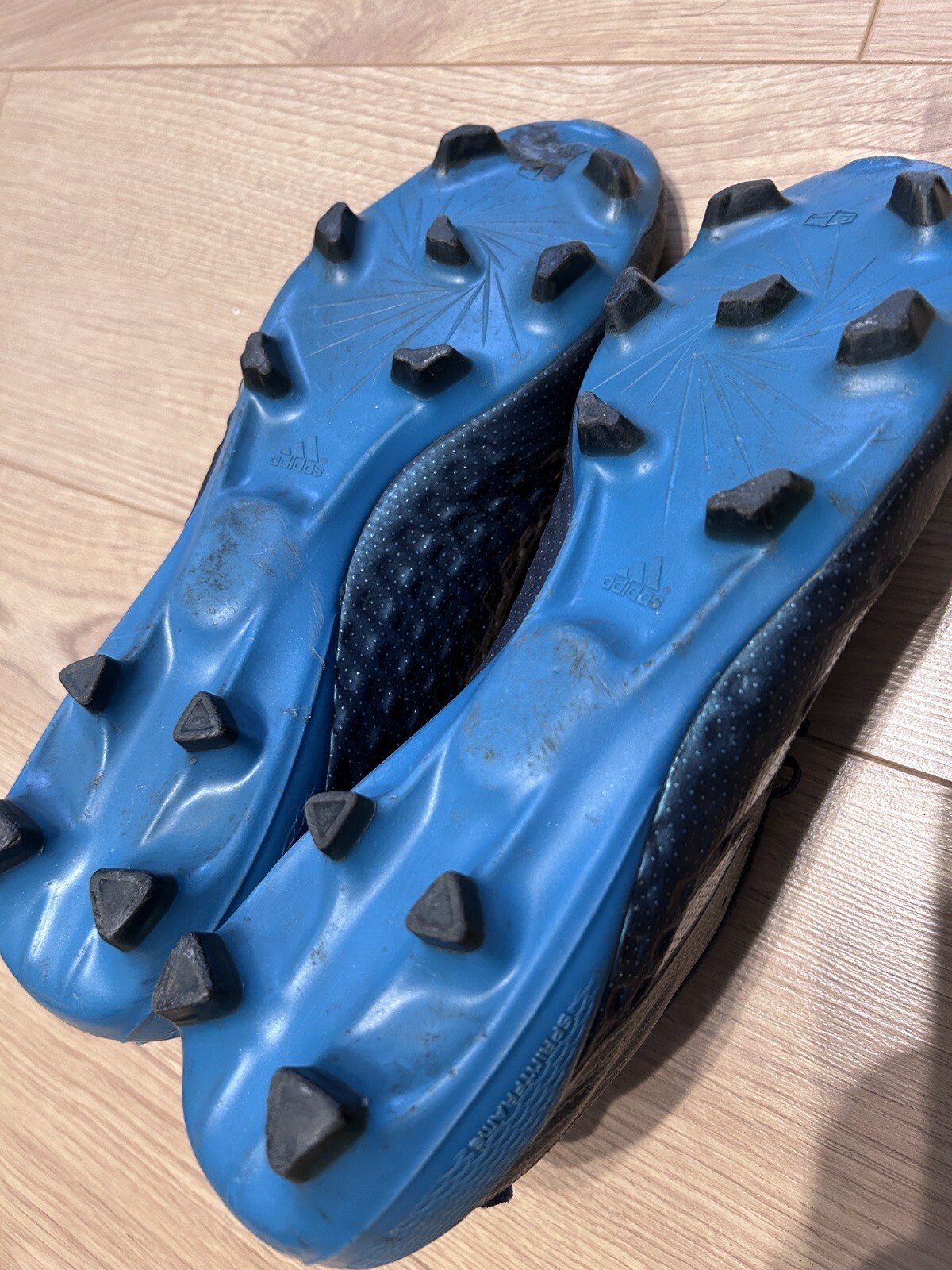 Adidas Predator Malice FG Rugby Boots Size 10.5 UK Blue, Used eBay