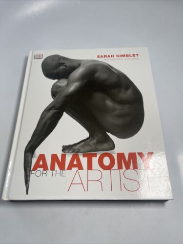 Anatomy for the Artist Sarah Simblet 2001 Hardcover Nudes Art Photography 1st Ed - Afbeelding 1 van 11