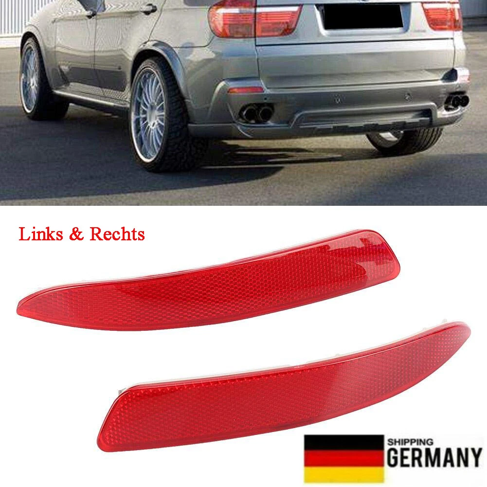 DE Seite Rückstrahler Reflektor Stoßstange Hinten Für BMW X5 E70 