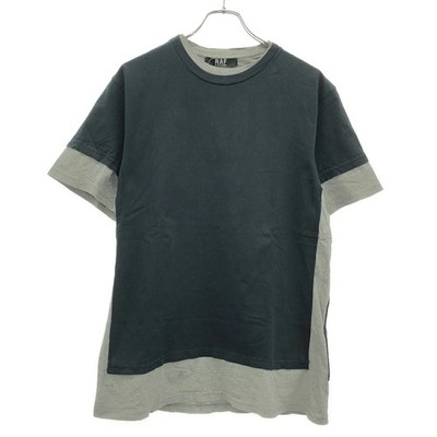 RAF BY RAF SIMONS 2000SS Layered Docking TShirt Gray Navy Size 44 Used (Ages 14+