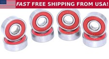Red 608 RS Ball Bearing ABEC-7 Skateboard, Roller Skate, 3D Printing, Motor