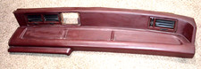 1984-1988 Toyota Van Dash Pad Panel Vents Air Ac Maroon Uncleaned Unpolished