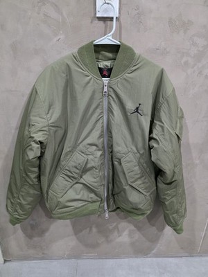 Nike Air Jordan Essentials Renegade Bomber Jacket MED FB7316-340 NWT Orig.$250