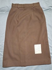 Romanian army officer medic skirt with original label year 1986 Ceausescu era