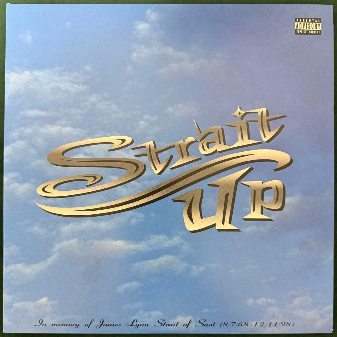 Snot Tribute Strait Up 2LP Vinyl 2000 Rare Original Pressing