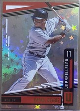 Rafael Devers 2020 Panini Chronicles - Unparalleled #27 Astral Prizm