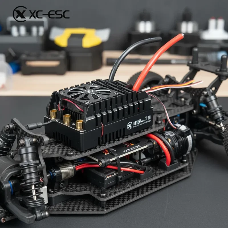 XC ESC E3-PRO HV ESC 400A 6-12 LiPo RC Brushless Car 1/5 (*NO TARIFFS TO USA) - Image 3 of 4