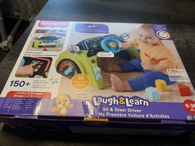 Fisher - Price Laugh & Learn Smart Stages Sit & Steer Driver Toy  BRAND NEW
