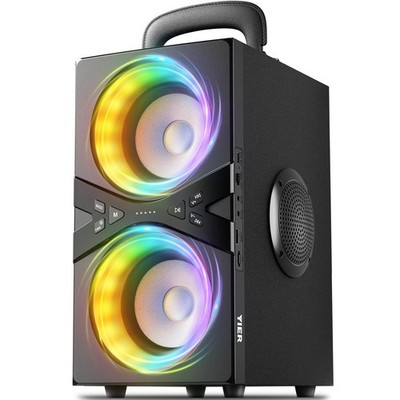 Party Bluetooth Speaker:80W Peak Large Stereo Sound for Outdoor,Deep Bass,TWS...