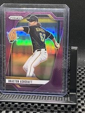 Braxton Ashcraft  2025 Prizm - Purple Prizm #134/149 - #281 Pirates
