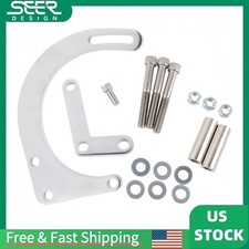 For 55-68 Chevy Sbc Engine Short Water Pump 283 350 Low Mount Alternator Bracket For 55-68 Chevy Sbc Engine Short Water Pump 283 350 Low Mount Alternator Bracket