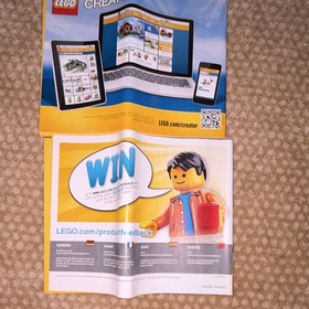 LEGO Creator 31024 Racer Instruction Manual Booklet Illustrated English 2014