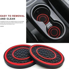 Car Auto Cup Holder Anti Slip Insert Coasters Pad Interior Accessories Universal Car Auto Cup Holder Anti Slip Insert Coasters Pad Interior Accessories Universal
